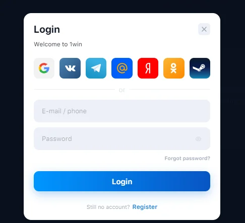 1win login 1win login